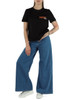 NERO | T-shirt in cotone LICENZA