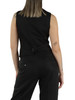 NERO | Gilet in canvas di lino PACE
