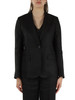 SCHWARZ | NALUT Leinen-Canvas-Jacke