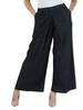 BLU | Pantalone gamba larga effetto denim