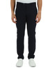 BLU SCURO | Pantalone SERGIO in misto viscosa e lana
