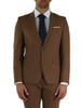 MARRONE CHIARO | MOVE: Giacca extra slim in misto lana vergine NICK