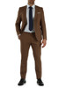 HELLBRAUN | MOVE: Extra Slim Hose aus Schurwollmischung NOAH