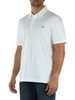 BIANCO | Polo in cotone mercerizzato con patch logo