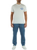 BLAU | Slim Tapered Fit Hose aus Touch Light Denim