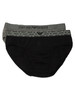 GRIGIO | Il set comprende due paia di slip in cotone stretch