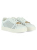 BIANCO | Sneakers in pelle KIKI 03 con motivo traforato