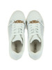 BIANCO | Sneakers in pelle KIKI 03 con motivo traforato