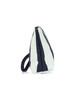 BIANCO | BEACH: Mini pochette stampata in canvas