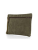 VERDE MILITARE | Pochette in canvas effetto vintage