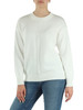 BIANCO | Maglia girocollo in cotone BERMUDA