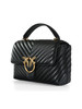 NERO | Borsa a a mano in pelle trapuntata LOVE LADY PUFF CLASSIC CL.