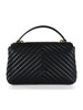 NERO | Borsa a a mano in pelle trapuntata LOVE LADY PUFF CLASSIC CL.