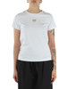 BIANCO | T-shirt in cotone BUSSOLOTTO con stampa logo