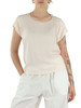 ROSA CHIARO | Blusa in twill lavato BERTHA