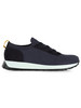 BLU | Sneakers slip on in tessuto e suede