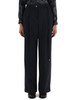 BLU | Pantalone gamba larga in misto viscosa