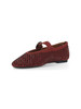 MERLOT | Ballerina MYFAIR BALLET FLAT con strass
