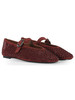 MERLOT | Ballerina MYFAIR BALLET FLAT con strass