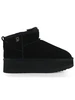 NERO | Stivaletti platform in suede JANE 01