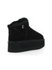 NERO | Stivaletti platform in suede JANE 01