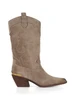 GREIGE | Stivali texani in suede AUSTIN 05