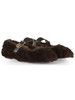 MARRONE | Ballerine in ecopelliccia BRIGITTE 11