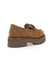 MARRONE CHIARO | Mocassino in suede MARGARET 02