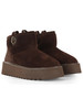 MARRONE | Stivaletti platform in suede MARTINA 08