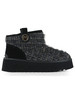 NERO | Stivaletti platform MARTINA 08 con lurex