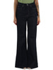 BLU SCURO | Pantaloni jeans gamba larga SPORT