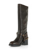 MARRONE | Stivali in pelle COLBY 01
