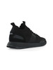 NERO | Sneakers in pelle e tessuto stretch TITANIUM RUNN