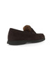 MARRONE | Mocassini in suede SIENNE con mascherina