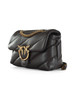 MARRONE | Borsa a tracolla in pelle trapuntata LOVE PUFF MINI CL.