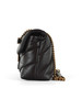 BRAUN | LOVE PUFF CLASSIC CL Umhängetasche aus gestepptem Leder.