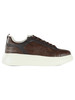 MARRONE | Sneakers BIG 05 effetto craquelè