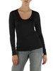 NERO | SPORT: T-shirt manica lunga in viscosa stretch RIBES