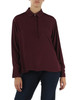 BORDEAUX | Blusa in misto seta BISSO