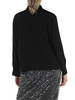 NERO | Blusa in misto seta BISSO