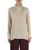 BEIGE | Camicia in misto seta ORCA
