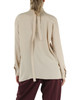 BEIGE | Camicia in misto seta ORCA