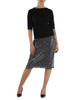 NERO | Maglia manica corta in cashmere CALLE