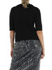 NERO | Maglia manica corta in cashmere CALLE