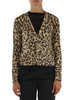 leopardato | SPORT: Cardigan in lana MARMO