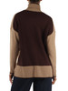 CAMMELLO | Maglia collo a lupetto in misto lana e cashmere