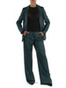 NERO | T-shirt manica lunga in pizzo stretch MADRE