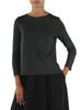 GRIGIO SCURO | T-shirt in jersey di viscosa stretch MORA