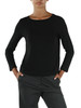 NERO | T-shirt in jersey di viscosa stretch MORA