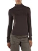 MARRONE | T-shirt in jersey di viscosa stretch ZONA